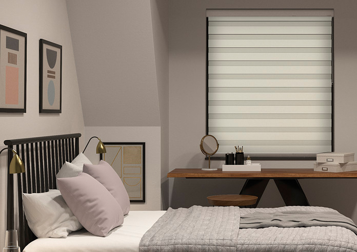 Shine, Linen White - Day Night Blind - Image 5